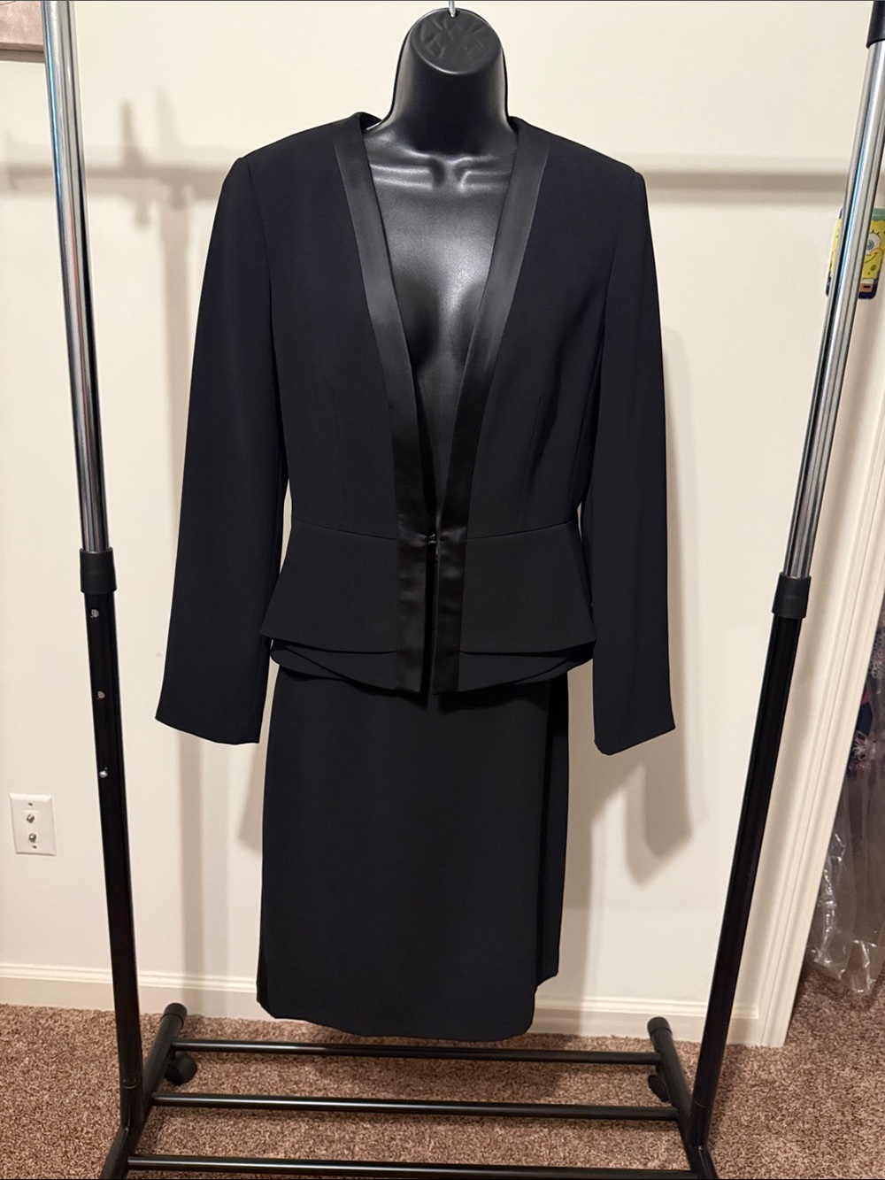 JM Studio (John Meyers) Black Tuxedo Suit